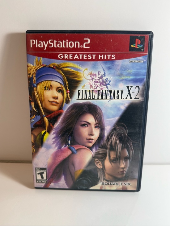 Sony Other - Final Fantasy X-2 PS2 PlayStation 2 CIB Black Label Complete w/Manual & Reg Card